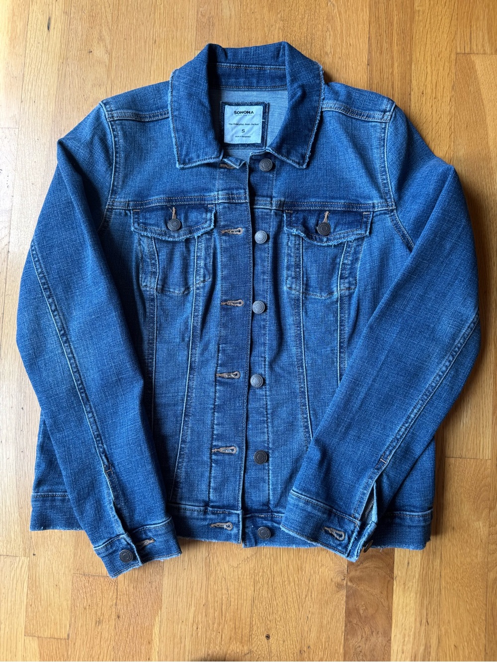 Sonoma Blue Denim Trucker Jacket